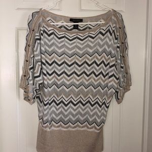 White House Black Market Boat Neck Sweater